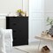 Modern MDF Storage Cabinet with 4 Drawers and Adjustable Shelf Ideal for Bathroom or Bedroom